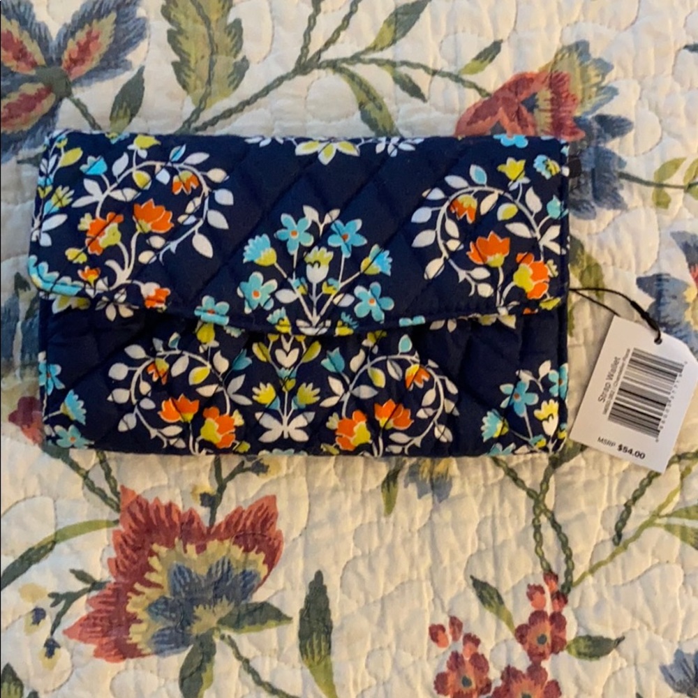 NWT Vera Bradley strap wallet
